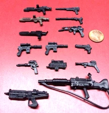 Star Wars Blasters Guns Misc. Lot of 14