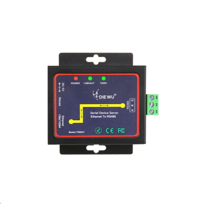 Industrial Serial Device Server RS485 to Ethernet TCP/IP LAN Converter 