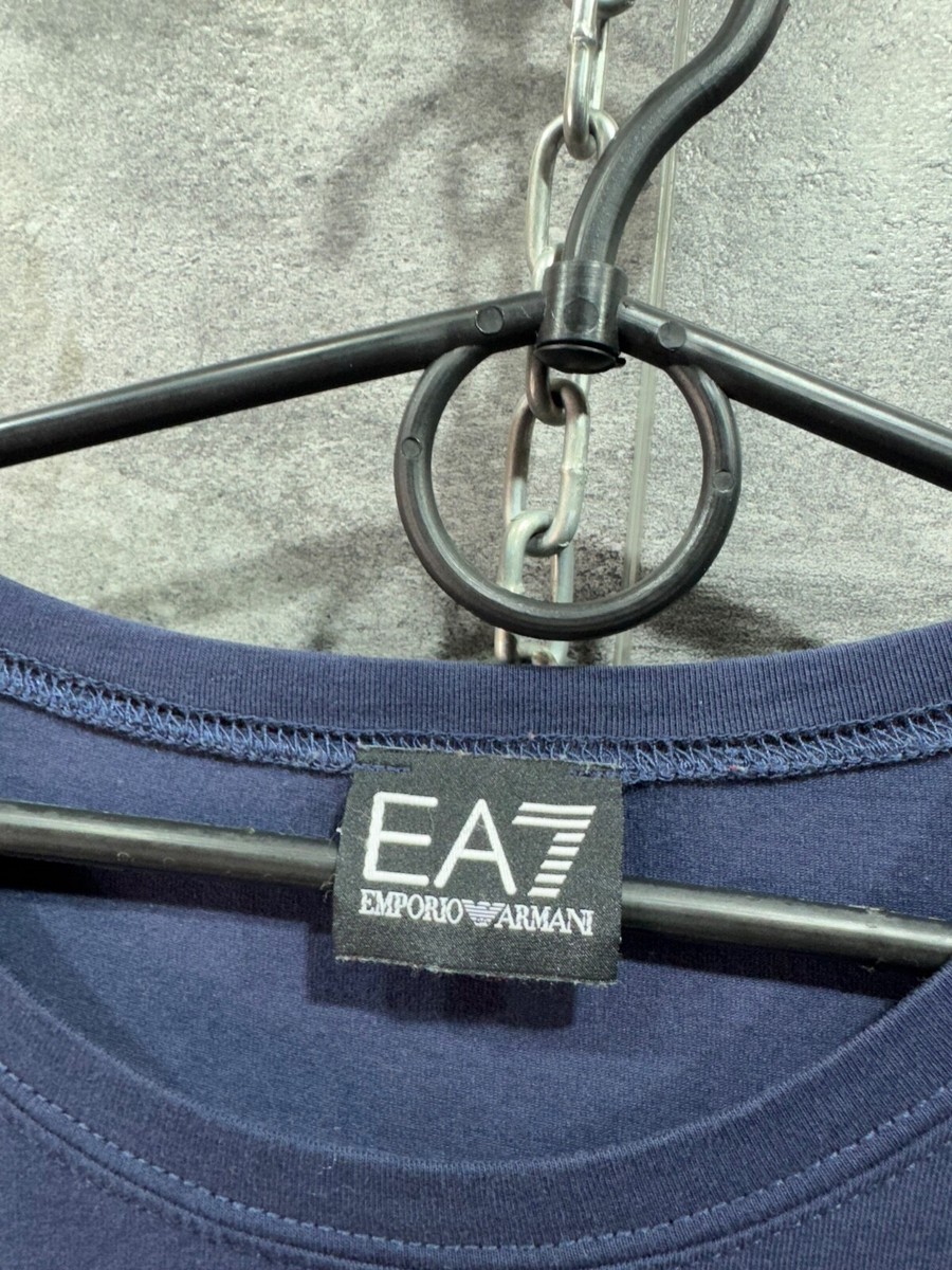 T-shirt Con Logo Tape EA7 Emporio Armani 3KPT05PJ03Z Mens Size 3XL