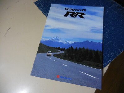 SUZUKI WAGON R RR Japanese Brochure 2000/12 MC22S MC12S K6A  F6A 660cc Kei