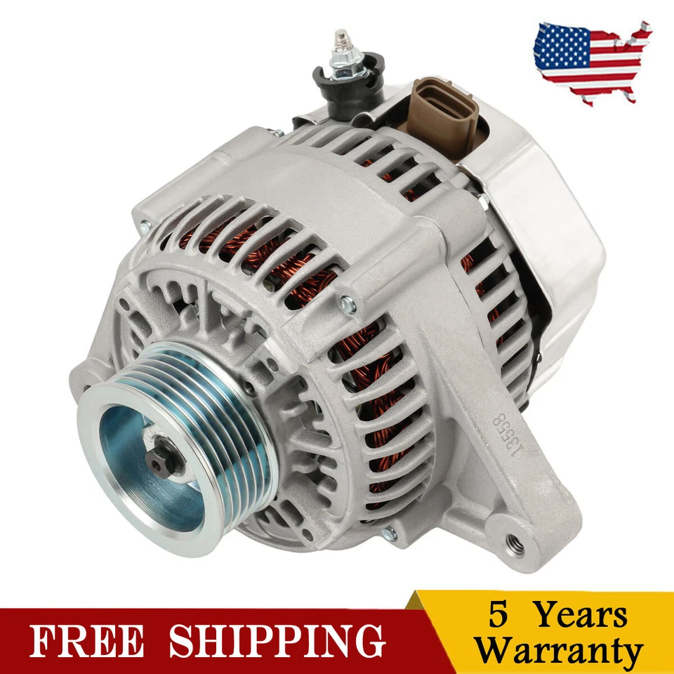 Alternator 13558 For Toyota Avalon 1995-1999 Camry Lexus ES300 1994-1996 3.0L Foto 2 de 4