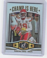 2023 Panini Donruss Kadarius Toney CIH-8 Champ Is Here Holo Foil /100 
