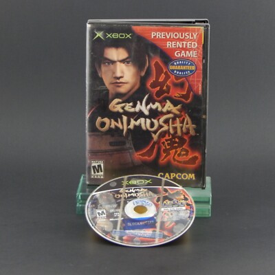 Genma Onimusha Xbox Game (Blockbuster)
