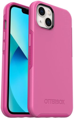 OtterBox SYMMETRY SERIES+ Case with MagSafe for Apple iPhone 13 -Strawberry Pink - Afbeelding 1 van 3