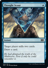 Thought Scour Double Masters 2022 MINT Blue Common MAGIC GATHERING CARD ABUGames