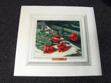 Circa 1950s Four Roses Whiskey America’s Most Famous Bouquet Poster