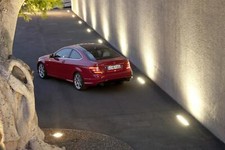 Cars 2012 mercedes c class Desk Mat Stitched