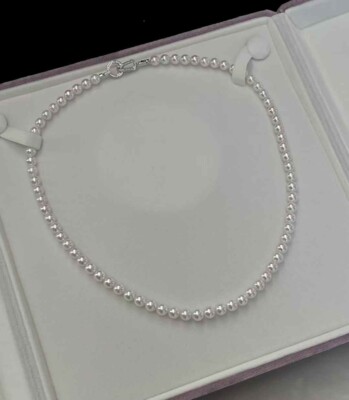 Featured Aurora Madama top 5-5.5 MM Japanese Akoya pearl necklace