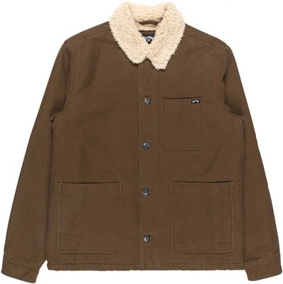BILLABONG Übergangs Jacke Streetwear CHORE SHERPA Jacke 2026 dark cedar
