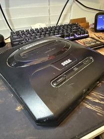 Sega Genesis Console Bundle w/ Controller, Power Cable & Pitfall &ndash; Untested