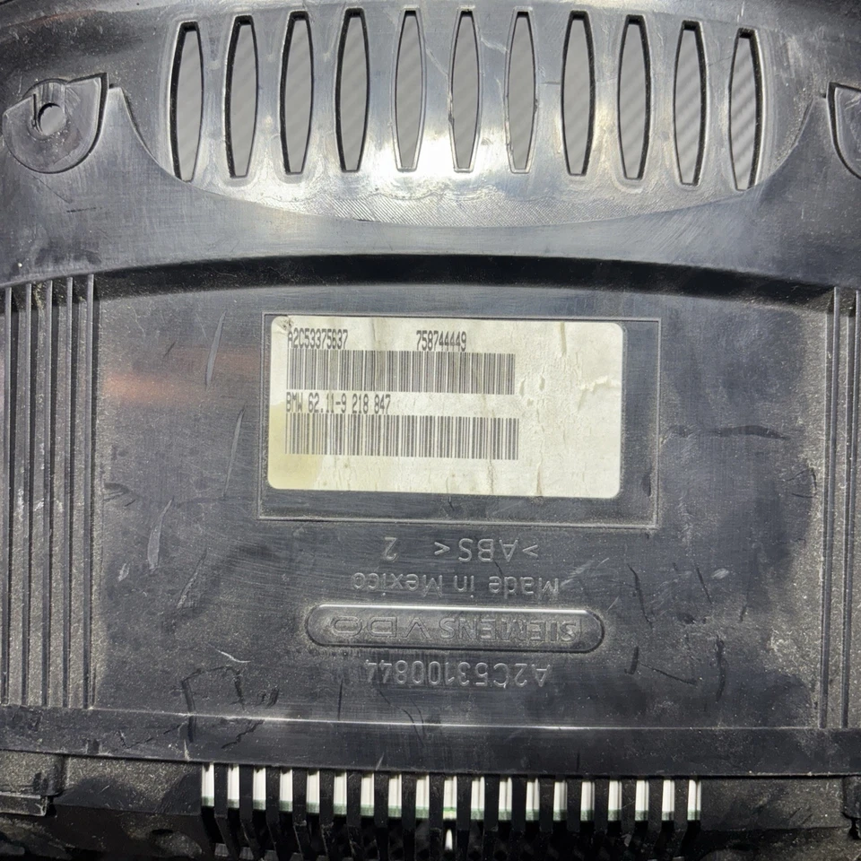 Cuadro de instrumentos velocímetro BMW X5 2011 120 k millas fabricante original Foto 4 de 4