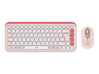 Logitech Pop Icon Combo Keyboard-and-Mouse Keyboard Set 400 920-013108