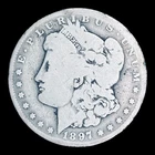 1897-O Morgan Silver Dollar