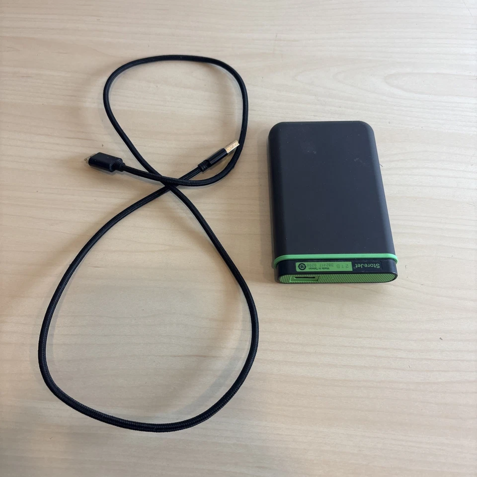 Transcend 2TB StoreJet 25M3 USB 3.1 Portable Hard Drive , Anti-Shock