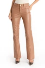 Aria Coated Flare Classic Jeans  Mocha THE NOLI SHOP