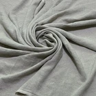 HEAVY LINEN 100% UPHOLSTERY DRAPERY FABRIC NATURAL FLAX OATMEAL BIO-WASHED 55"W