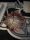 vintage anchor hocking boopie glass Pink Ashtray