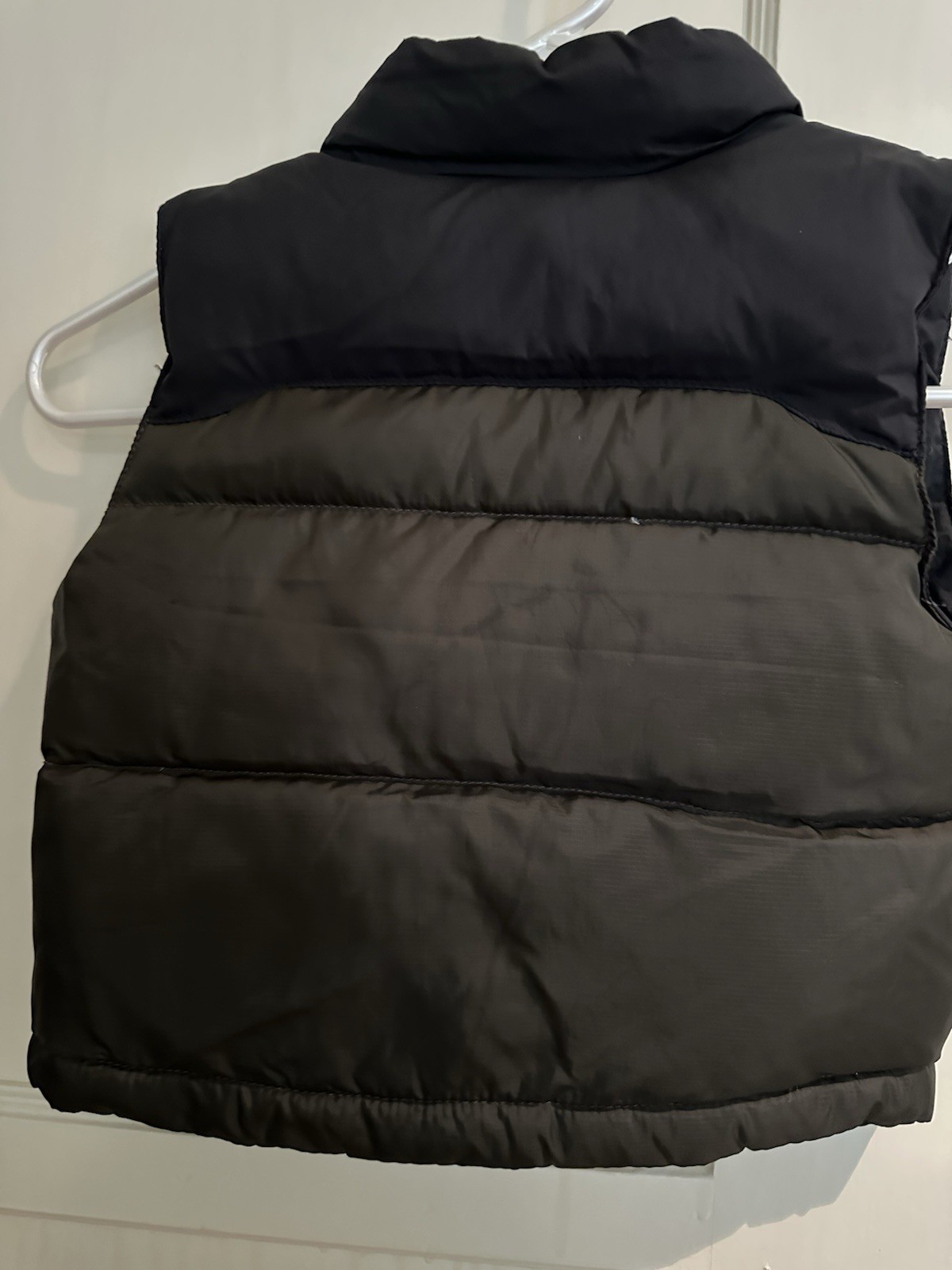 Polo Ralph Lauren Down Puffer Vest Green Black Rare Toddler 18 Months image 2