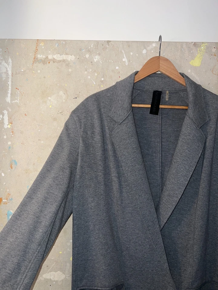 Chaqueta Norma Kamali Abrigo Doble Pecho Grande — Talla M Foto 2 de 4