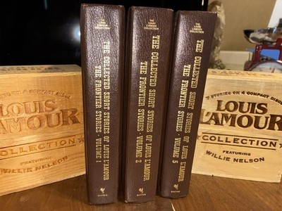 Louis L'Amour Collection Leatherette Short Stories Frontier Volumes 1, 2, 5 READ