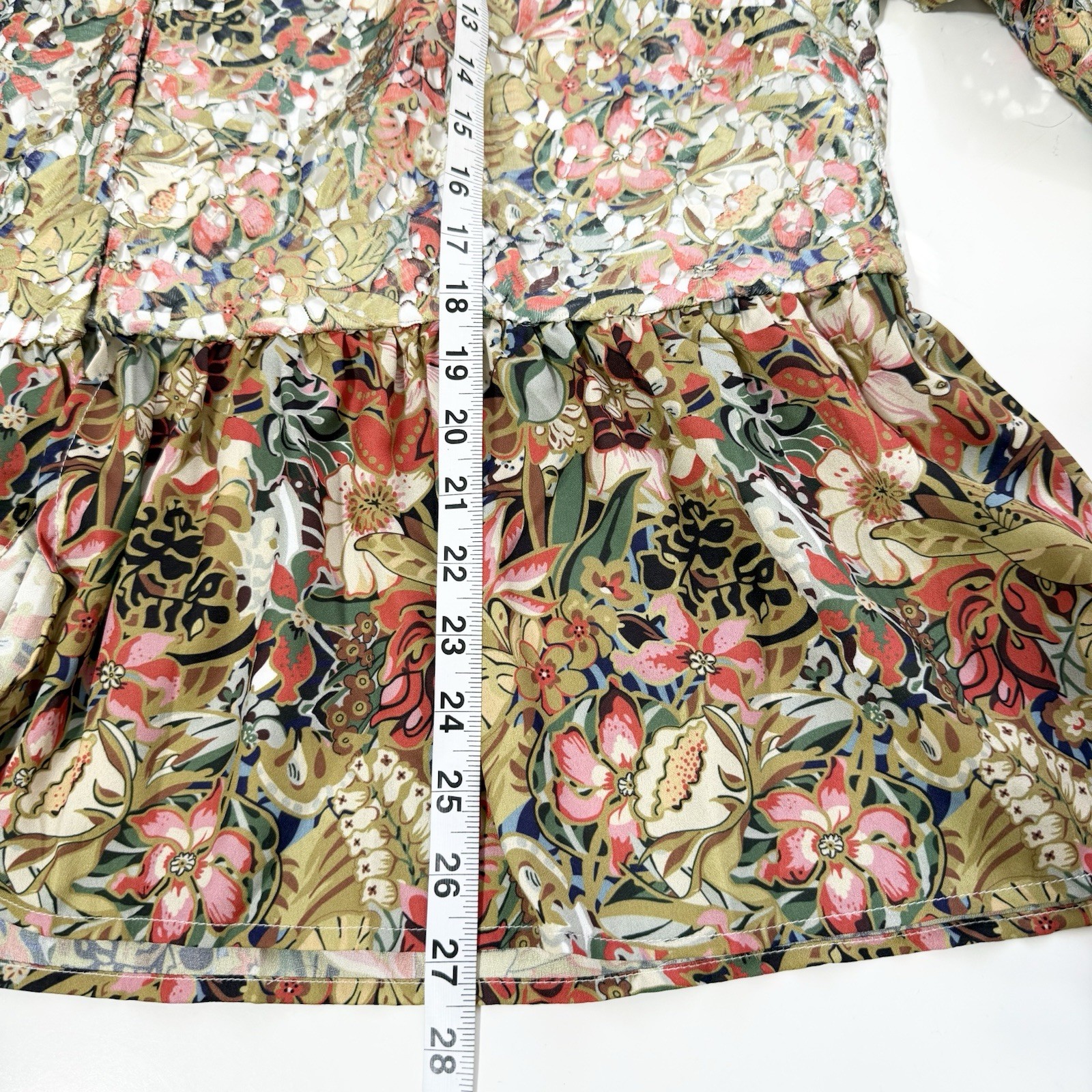 Soft Surroundings 2X Ariege Jacket Medium Floral … - image 12