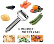 Stainless Steel Potato Peeler Vegetable Grater Fruit Slicer Carrot Cutter Tools*