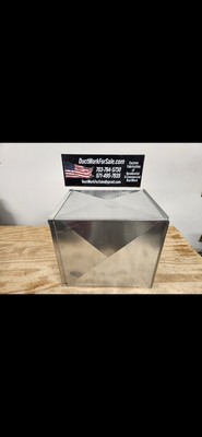 SUPPLY AIR DUCT PLENUM 20 X 20 X 23 Long With 1/2 Flange Made From