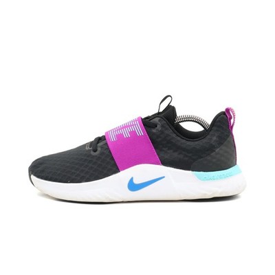 Nike Damen Renew Lucent Schuhe Schwarz/Lila/Türkis atmungsaktiv Sneaker EU 39