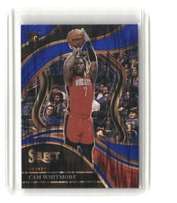Cam Whitmore Rookie #/99 2023-24 Panini Select Blue Flash Prizms