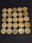 Benjamin Franklin half dollar lot silver coins