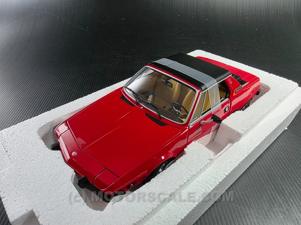 1/18 Fiat X 1/9 1974 red - Minichamps 100-121660 NEW X1/9 - Imagen 2 de 4