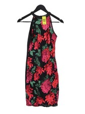 Quiz Bodycon Midi Dress UK6 in Black