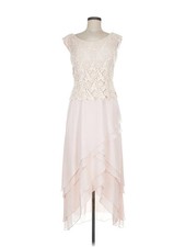 Cameron Blake by Mon Cheri Women Pink Cocktail Dress 8 Petites