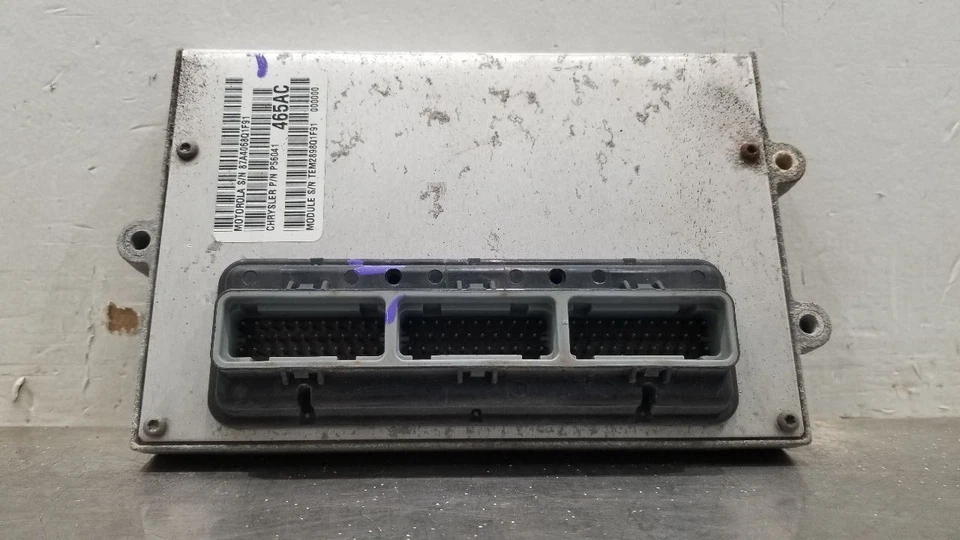 99 JEEP WRANGLER TJ ECM МОДУЛЬ УПРАВЛЕНИЯ ДВИГАТЕЛЕМ 4.0L РУЧНОЙ 56041465AC - Изображение 4 из 4