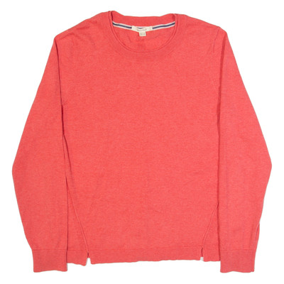 WHITE STUFF Damen Pullover Pink Enges Strick Wolle UK 10