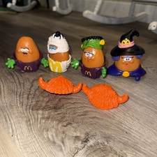 McDonald's Halloween Nugget Buddies Complete Set of 4 - 1992 Opened/Used