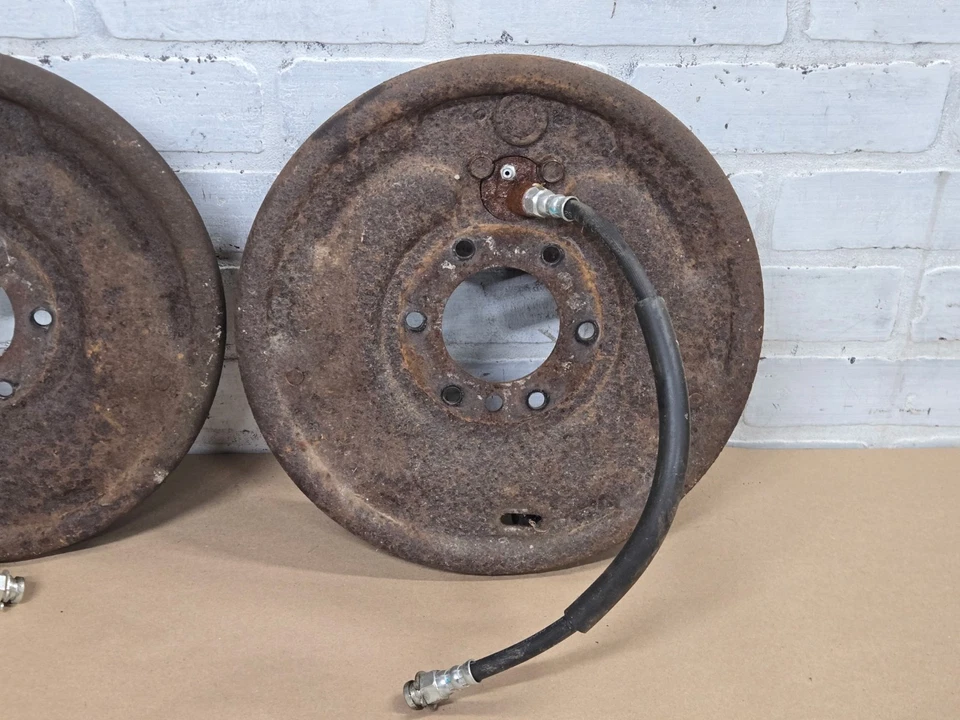 JEEP CJ 1972 - 77 工厂 Dana 30 11 英寸制动支撑板 -- CJ5 CJ6 CJ7 — 第 2/4 张图片