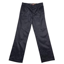 Southpole Uniform Pants Boys 10 Navy Blue Twill School Straight Leg Flat Front