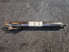 Hydraulic Long Ram Jack 8 Ton Single Pump Clevis Base Engine Hoist, Black