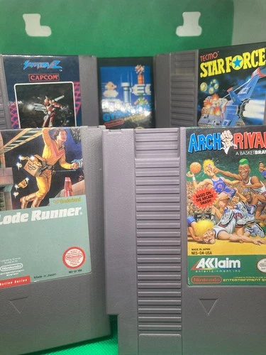 NES 5 game lot - Retro Classics! - Gyromite, Lode Runner, Starforce -  tested