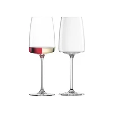 Sensa White Wine Glass (Set of 6), Wine Glasses for Red and White Wine, Dishw...