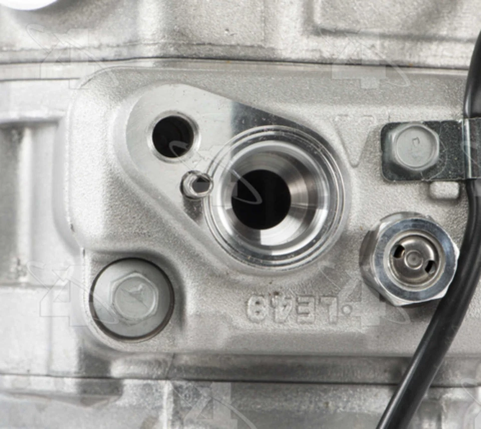 Compresor de aire acondicionado - Compresor nuevo 4 estaciones 198367 Foto 3 de 4