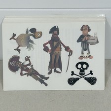 Children Kids Temporary Tattoos The Pirates Band Of Misfits Lot 42 Sheets Unused