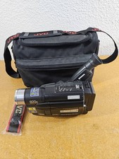 JVC GR-SXM240U Camcorder Black 600x Digital Zoom Super VHS-C Untested