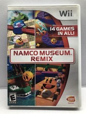 Namco Museum Remix - Nintendo Wii - Complete w/ Manual - Clean & Tested Working