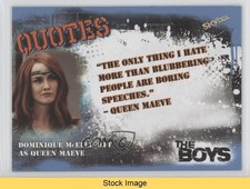 2025 Skybox The Boys: Season 1 & 2 as Queen Maeve Dominique McElligott READ 2zq