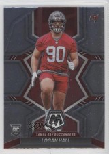 2022 Panini Mosaic Rookies Logan Hall #380 0a3