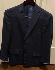 Men’s Blue Hart Schaffner Marx Wool Blazer for Dillard’s – Excellent Condition