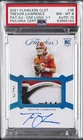 2021 PANINI FLAWLESS COLLEGE PATCH PLATNIUM TREVOR LAWRENCE RC 1/1 PSA 8 AUTO 10