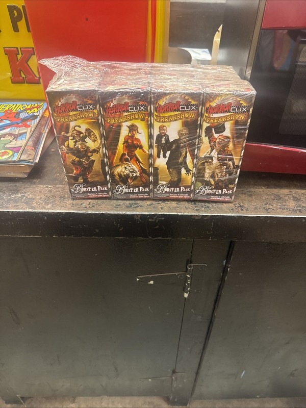 Factory Sealed Horror Clix Brick. Freakshow.